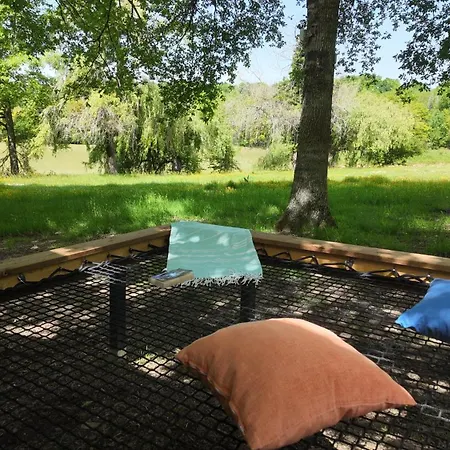 Camping Les Lacs D'Armagnac Bretagne-d'Armagnac Exterior photo